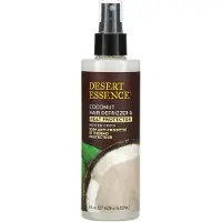 Desert Essence Coconut Hair Defrizzer & Heat Protector Vrouwen 237ml haarspray