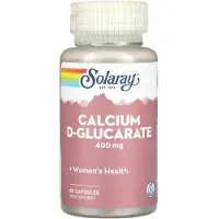 Solaray Calcium-d-glucaraat 400 Mg 60 Eenheden