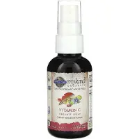 Garden of life - Mykind Organics Vitamine C Biologische Spray, Kersen-Sinaasappel - 58 ml