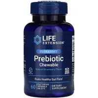 Life Extension - Florassist Prebiotische Kauwtabletten, Natuurlijke Aardbeiensmaak - 60 Vegetarische Kauwtabletten