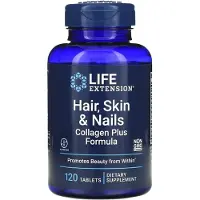 Life Extension – Haar, Huid & Nagels Collageen Plus Formule, 120 Tabletten