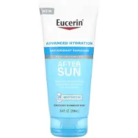 Eucerin Geavanceerde Hydratatie After Sun Lotion voor Gezicht en Lichaam, Verrijkt met Antioxidanten, 24-Uur Hydratatie