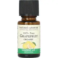 Natures Answer - 100% Biologische Grapefruit Etherische Olie - 15 ml