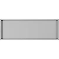 Guido Gusto RVS Inbouwnis met tegelflens 30x90x7cm