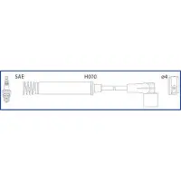 Hikoki 134258 Bougiekabels