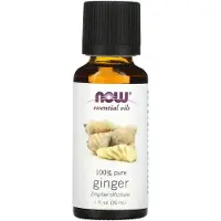 Now , Essentiële Olieën, Gember, 1 fl oz (30 ml)