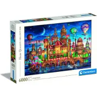 Clementoni Legpuzzel - High Quality Puzzel Collectie - Downtown - 6000 stukjes, puzzel volwassenen