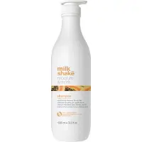 Milk shake milk_shake Moisture & More Shampoo - Hydraterende shampoo voor droog, dof haar | Herstelt vocht en glans | 33,8 Fl Oz/tropische geur