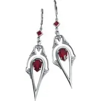 KRIKOR - Gothic Oorbel - Roter Dorn - voor Vrouwen - zilverkleurig | Maat Standard
