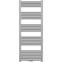 Boss & Wessing Handdoek Radiator BWS Cory 160x60 cm 557 Watt Midden en Zijaansluiting Gunmetal Grijs