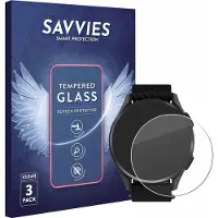 Savvies - Glas Screenprotector voor Garmin Approach S50 - Gehard Beschermglas 9H 3 Stuks