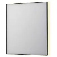 Ink Spiegel SP32 70x4x80 cm Incl. Indirect LED-Verlichting Rondom en Spiegelverwarming Mat Zwart