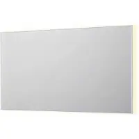 Ink Spiegel SP32 140x4x80 cm Incl. Indirect LED-Verlichting Rondom en Spiegelverwarming Mat Wit