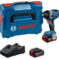 Bosch GDS 18V-750 C Accu slagmoeraanzetter | Inclusief 2x GBA 18V 5,0 Ah Accu's en lader GAL 18V-40 - 06019L9003