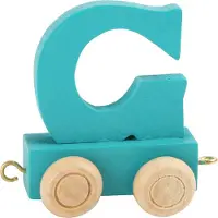 Small Foot Houten Lettertrein Kleur G