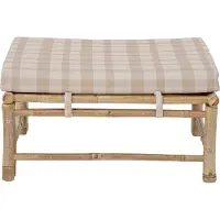 Bloomingville Korfu Module Pouf, Natuur, Bamboe