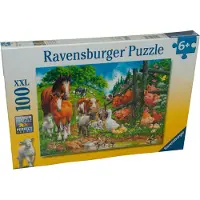 Ravensburger Dierenbijeenkomst Puzzel (100 XXL stukjes)