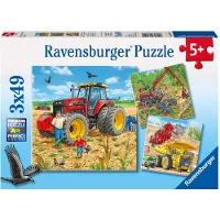 Ravensburger Grote machines 3x49st