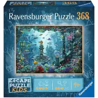 Ravensburger 368 stukjes puzzel Escape puzzel Kids Onderwater koninkrijk