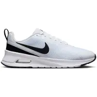 Nike Air Max Nuaxis Sneakers Wit Lichtblauw Zwart