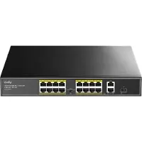 Cudy FS1018PS1 netwerk-switch Fast Ethernet (10/100) Power over Ethernet (PoE) Grijs