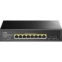 Cudy GS1008PS2 netwerk-switch Unmanaged Gigabit Ethernet (10/100/1000) Power over Ethernet (PoE) Zwart