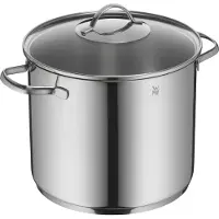 WMF Kookpan Groentesoeppan Inductie Groot 24cm 8,8l Provence Plus Roestvrij Staal, Pan + steelpan, Zilver