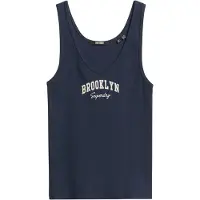 Superdry Top marine / wit