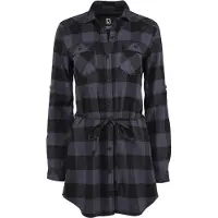 Brandit Blouse donkergrijs / zwart