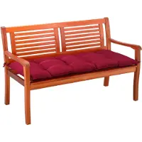 Detex Tuinbankkussen Bordeaux Rood 110x50x8cm