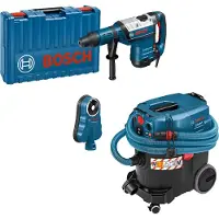 Bosch Combiset GBH 8-45 DV + GAS 35 M AFC + GDE 68 - 0615A50052 (gereedschapset)