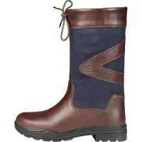 Horka Leren Laars Greenwich Gevoerd 146270 Blauw