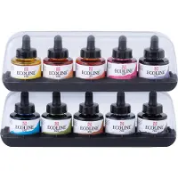 Ecoline Vloeibare waterverf mengset | 10 x 30 ml