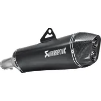 Akrapovic Slip-On-Lijn Geluiddempers F700/800GS 08-TITAN-ZWART