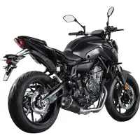 MIVV Delta Race-uitlaatsysteem met EG-BE MT-07/FZ-07 21- BL