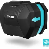 Shad Sh38x Carbon Expandable Zijkoffer Set