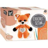 Craft ID Haakpakket Vos - Haken Pakket - Haakpakketten knuffels - knutselen meisjes 12 jaar creatief - Haakpakketten voor volwassenen