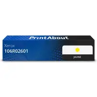 PrintAbout Huismerk Xerox 106R02601 Toner Geel