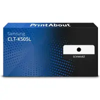 PrintAbout Huismerk Samsung CLT-K505L (SU168A) Toner Zwart