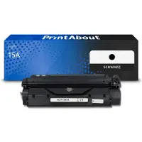 PrintAbout Toner 15A (C7115A) Zwart geschikt voor HP