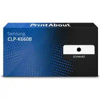 PrintAbout Toner CLP-K660B (ST906A) Zwart geschikt voor Samsung