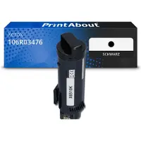 PrintAbout Huismerk Xerox 106R03476 Toner Zwart