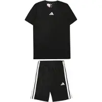 Adidas Trainingspak 'Train Essentials' zwart / natuurwit