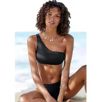 LASCANA Bustierbikinitop Scallop in one-shouldermodel | Maat A/BA/B
