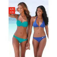 Buffalo Bikinitop 'Happy' blauw