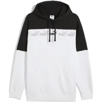 Puma Sweatshirt 'Around The Block' zwart / wit