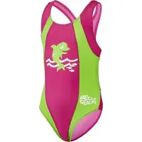 Beco Uv 0804 48 Swimsuit Groen,Roze 116 cm Meisje