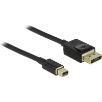 DeLOCK Mini DisplayPort - DisplayPort kabel - versie 1.4 / 8K gecertificeerd - 2 meter