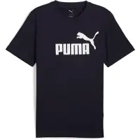 Puma Functioneel shirt 'ESS No. 1' nachtblauw / wit