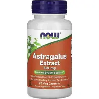 Now Astragalus Extract 500mg - 90 v-caps